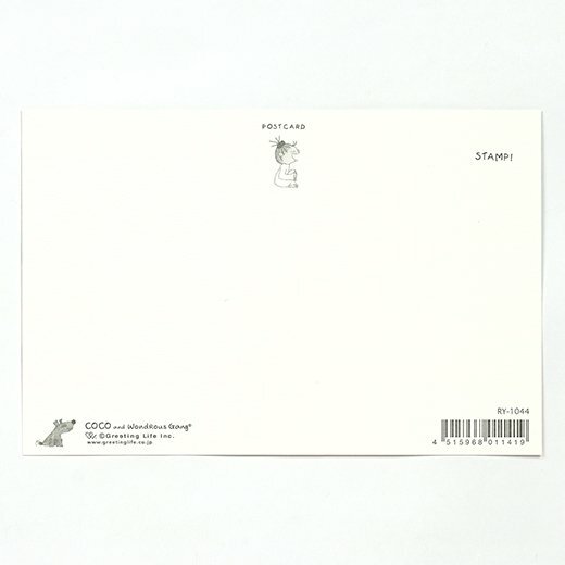 COCO醬_棒球 明信片 ｜日本Greeting Life