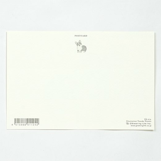 米津祐介_柯基 明信片 ｜日本Greeting Life