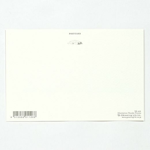 米津祐介_慵懶貓 明信片 ｜日本Greeting Life
