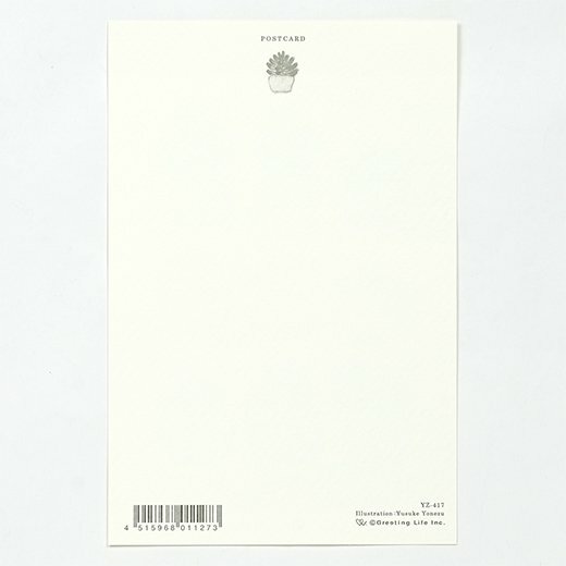 米津祐介_多肉植物 明信片 ｜日本Greeting Life