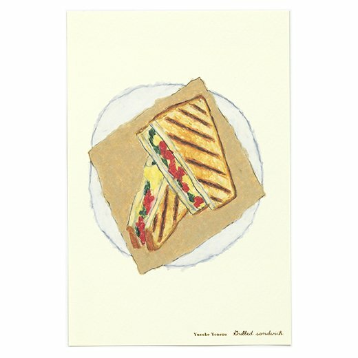 米津祐介_熱壓三明治 明信片 ｜日本Greeting Life