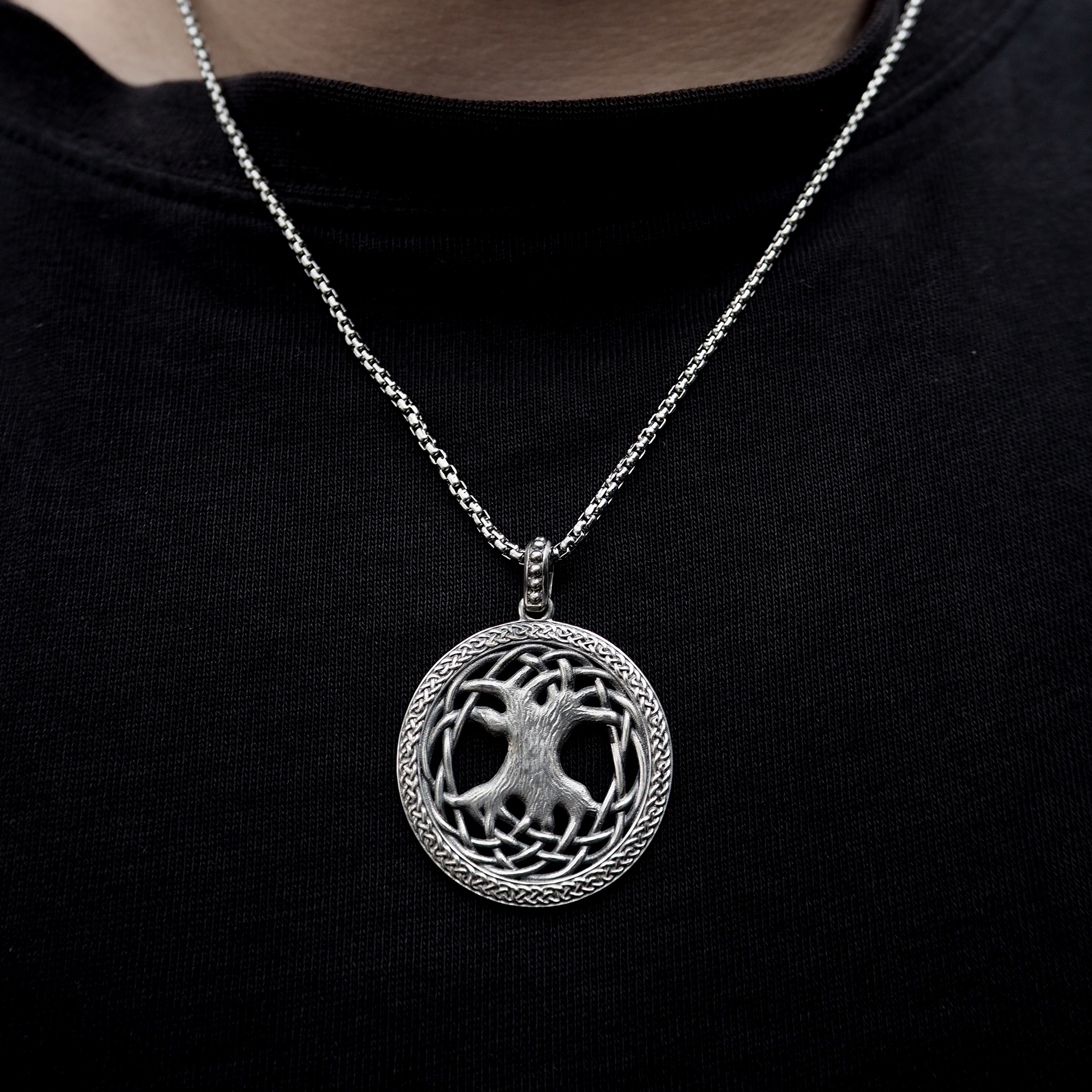 生命之樹項鍊,銀飾,tree of life necklace