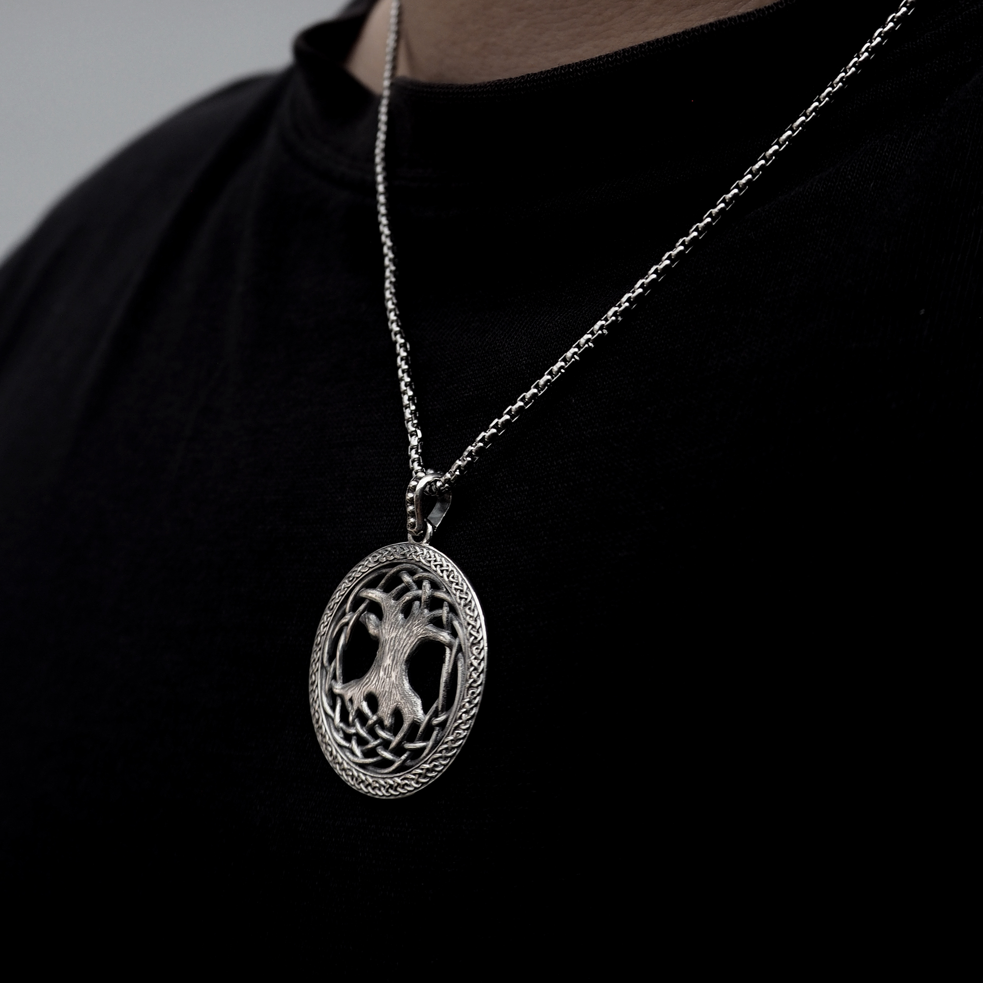 生命之樹項鍊,銀飾,tree of life necklace