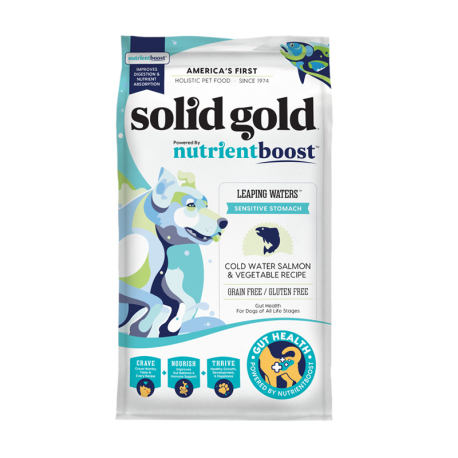 Solid Gold 素力高 無穀物系列 三文魚成犬糧 22LB