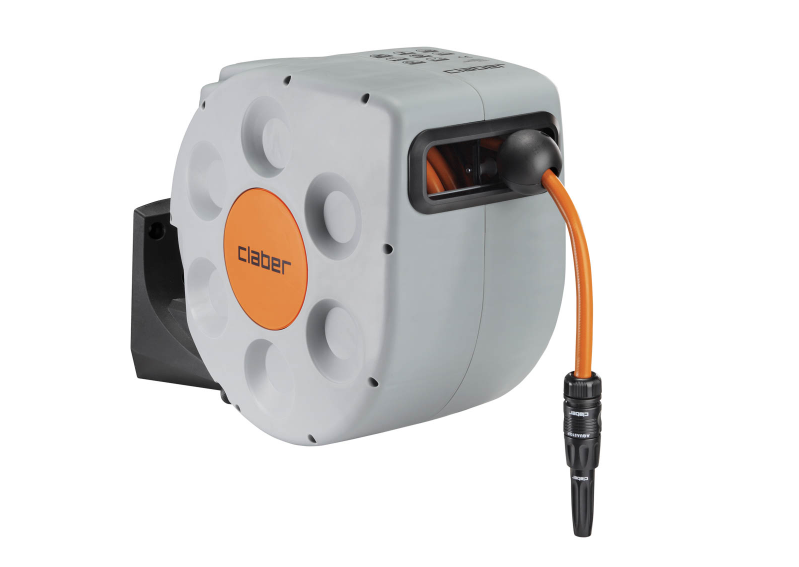 意大利"CLABER" 掛牆自動卷式喉轆連喉1/2"X20M-[8696]