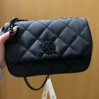 [S] TORY BURCH WILLA MATTE SMALL SHOULDER BAG,BLACK, 149682-001 (STB454)