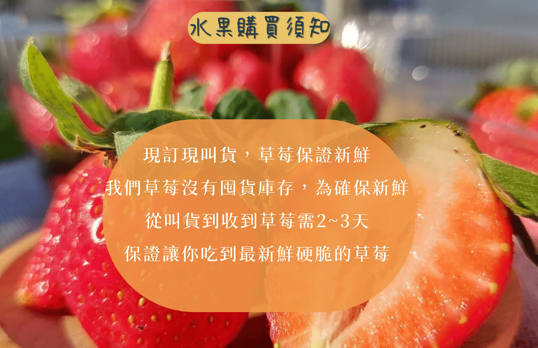 台灣紅顏草莓白草莓