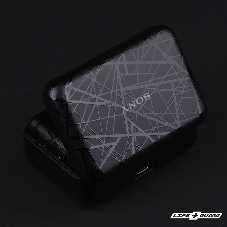 LIFE+GUARD SONY ECM-W3  貼膜充電盒展示圖