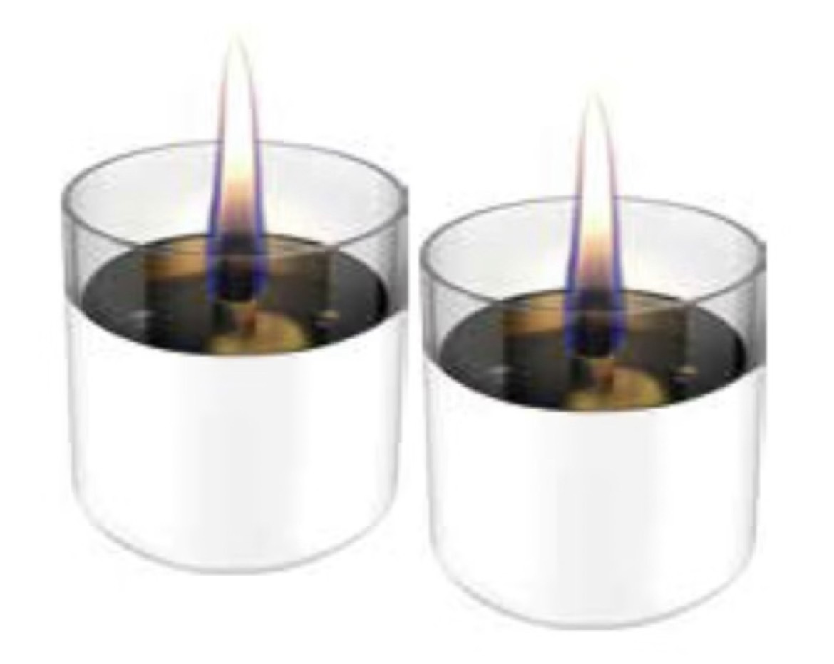 O-GRILL Tenderflame桌上型火焰情境氣氛燈 Lilly 8 雙杯組
