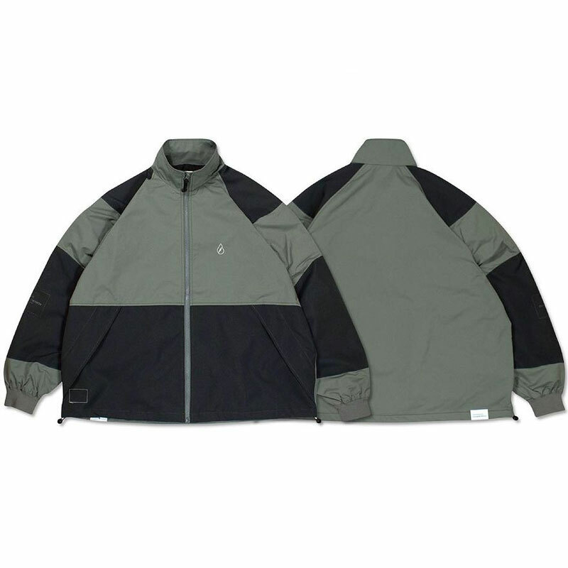 BLACK FLAG 黑旗 MILITARY JACKET 軍事 訓練外套 (黑綠拼色)【JBF23J003】