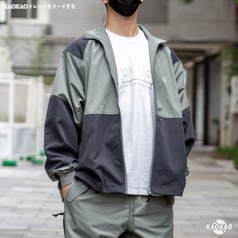 BLACK FLAG 黑旗 MILITARY JACKET 軍事 訓練外套 (黑綠拼色)【JBF23J003】