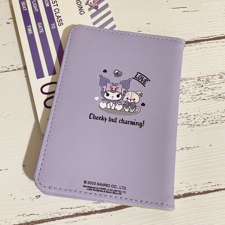 23176-KU Sanrio Kuromi 護照套 #SJ23-230654-00