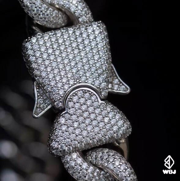 （客製化款式）滿鑲嵌安全扣