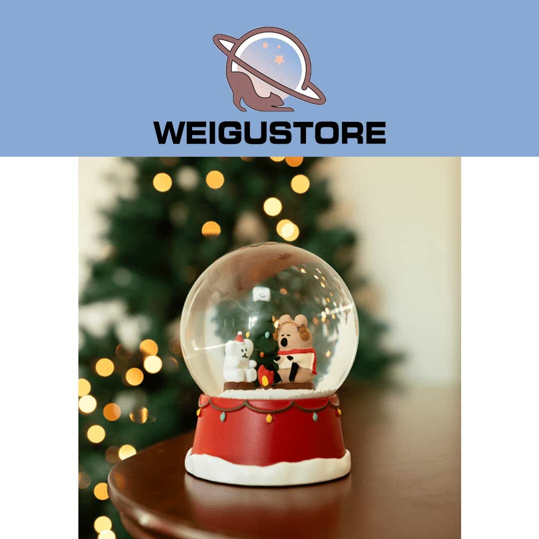 【現貨】Dinotaeng Tales around the bonfire Quokka BOBO 聖誕 水晶球 交換禮物