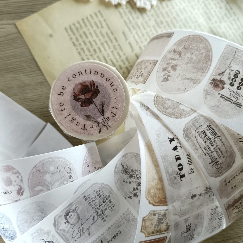 Journal Pages．To be continue 5cm割型和紙膠帶 <整捲/分裝>