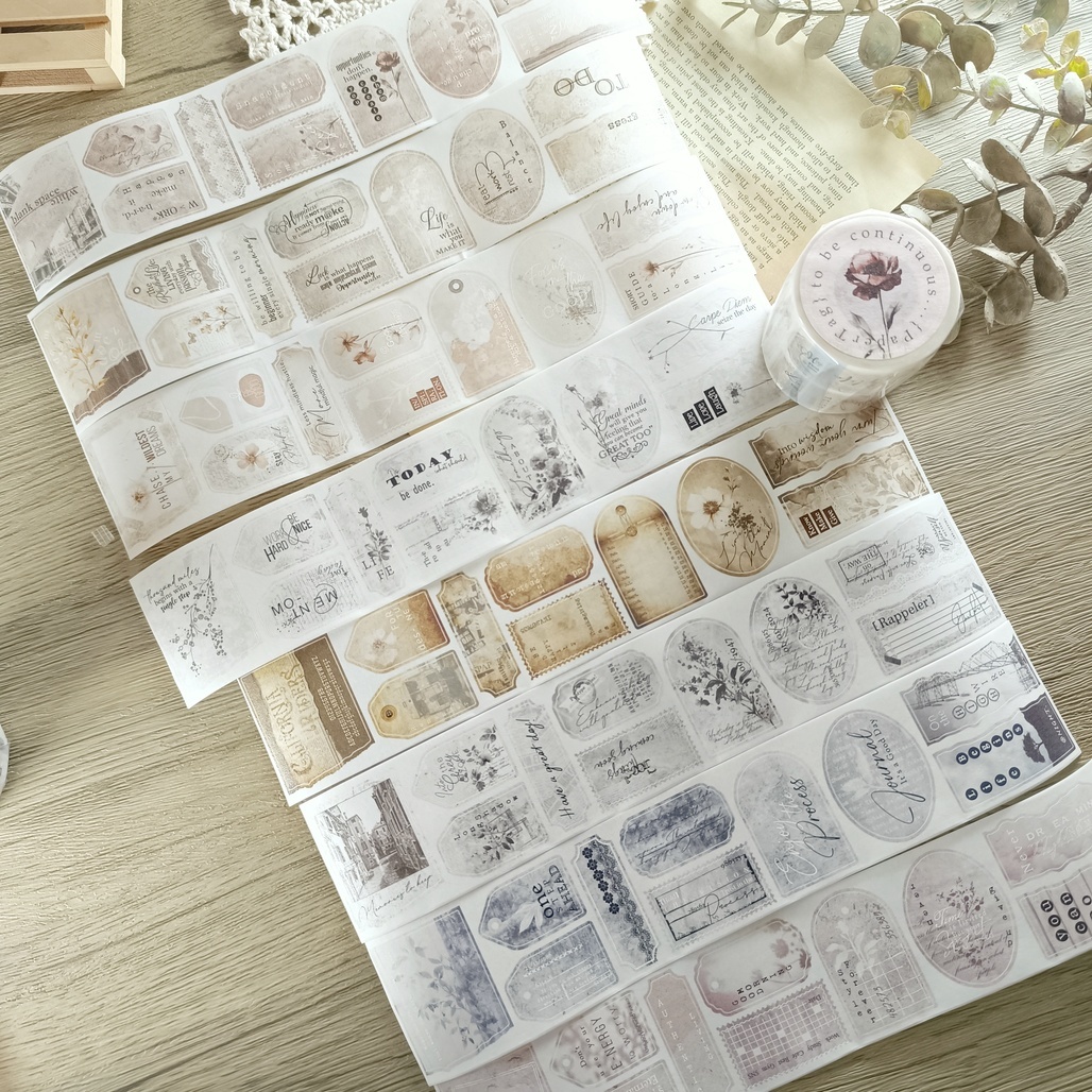 Journal Pages．To be continue 5cm割型和紙膠帶 <整捲/分裝>