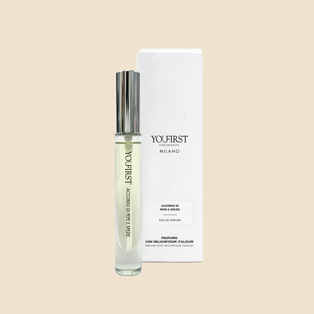香水(男性用) YOUFIRST Eau de Parfum 50ml Pepe e Spezie 胡椒與焚香淡香精8ml｜中性香水｜YOUFIRST