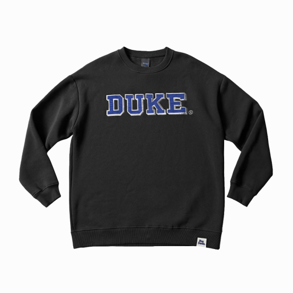 NCAA 大學T 杜克 黑 刺繡LOGO 刷毛 長袖T 7255103020