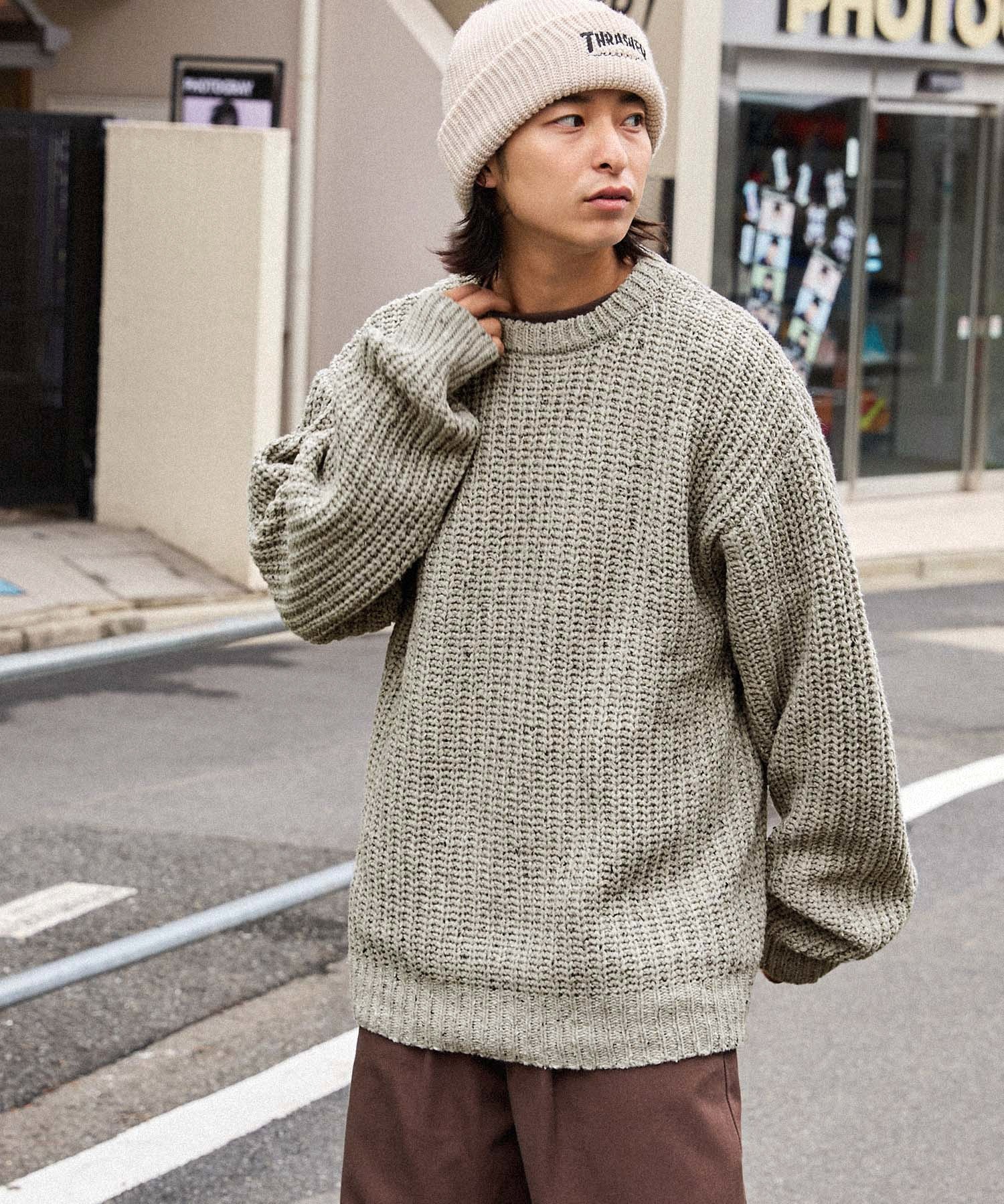 #現貨 日本限定 MONO-MART 圓領 混棉 針織衫 四色