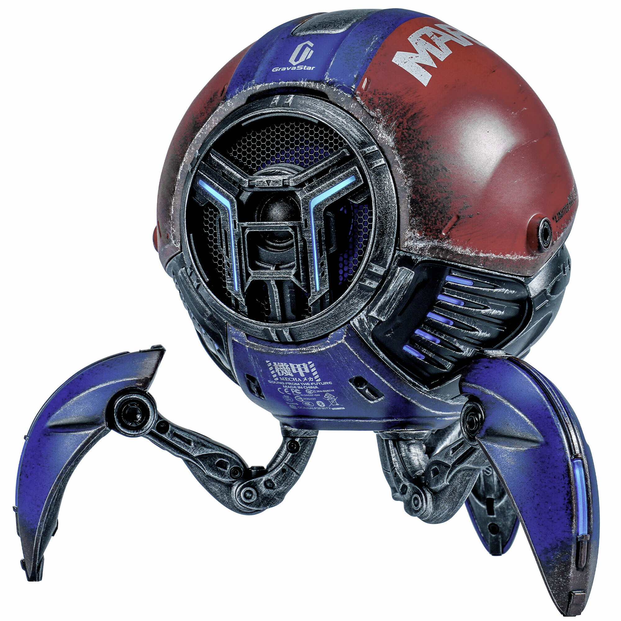 GravaStar Mars Pro CAPTAIN版 進階版重低音藍牙喇叭