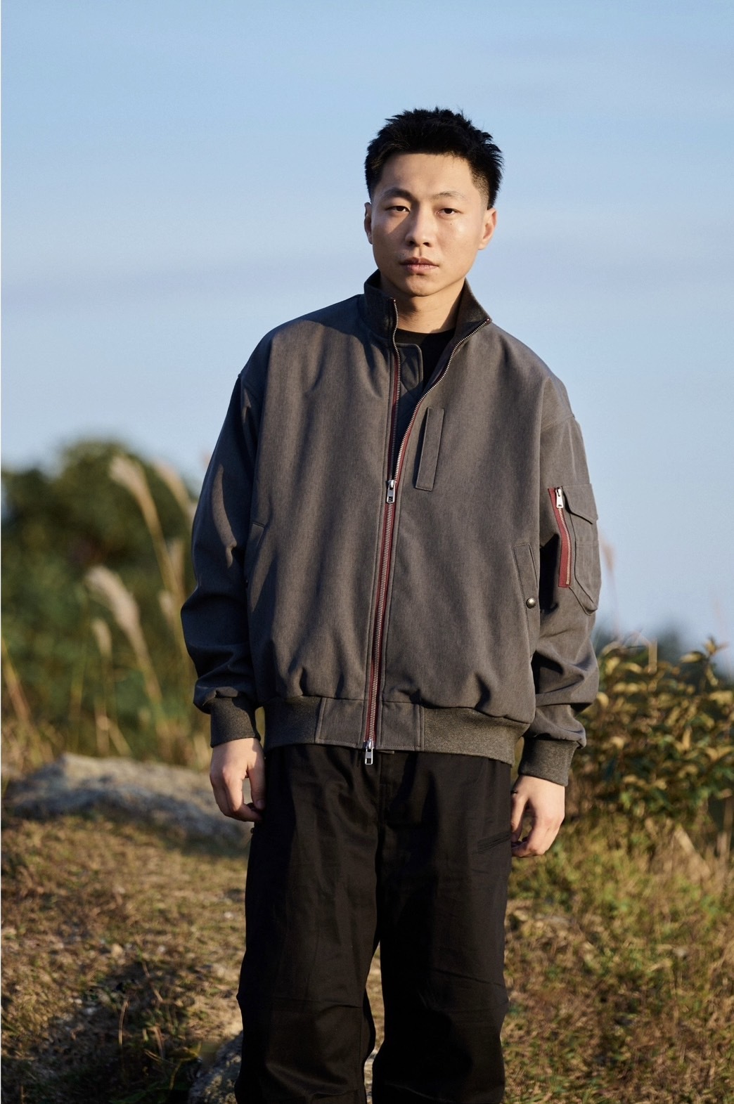 #現貨 BOHRHOO 23AW防潑水撞色飛行外套MA1   兩色