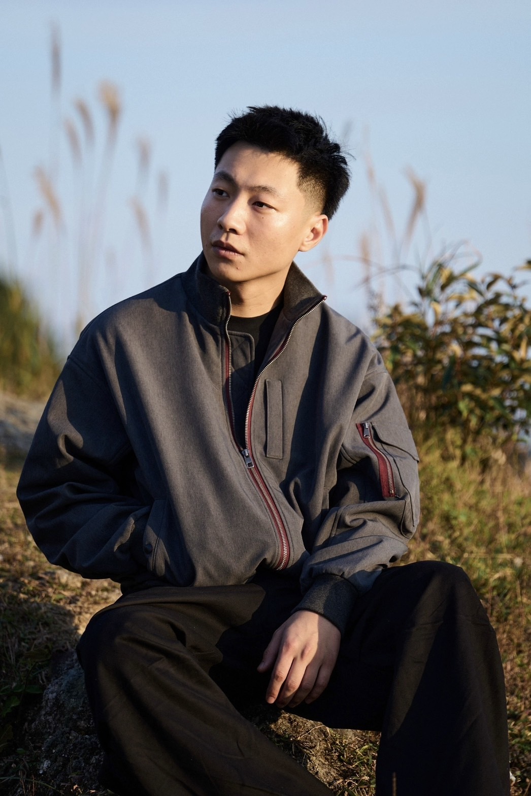 #現貨 BOHRHOO 23AW防潑水撞色飛行外套MA1   兩色