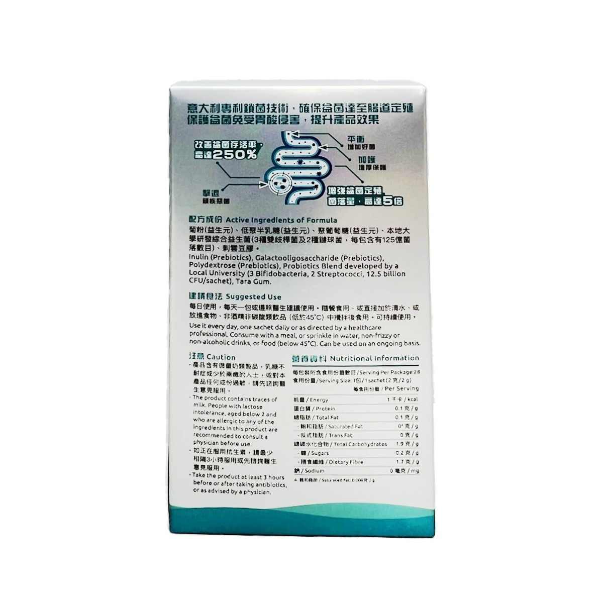 【今期精選】G-NiiB - M3XTRA Pro 護腸專業配方-28包【原裝行貨】【新裝】 (GNIIB)