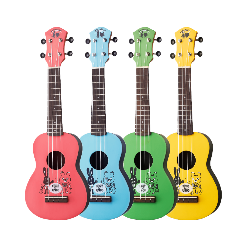 aNueNue aNueNue /U900 S U900聯名系列 Color系列 21吋面單烏克麗麗(雲杉木面板) 彩虹人官方認證 — 三峽烏克麗麗