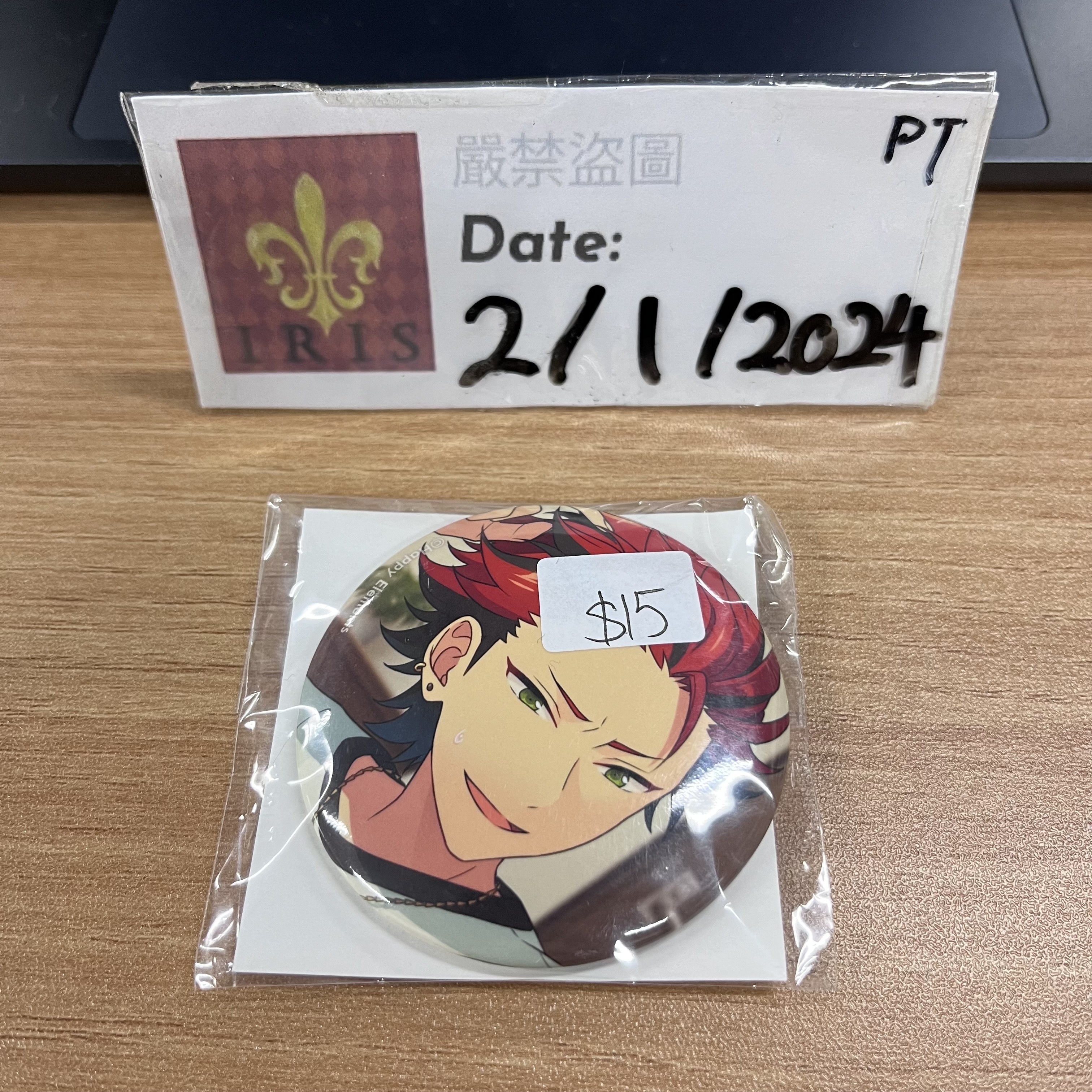 ES 紅郎 襟章 紅