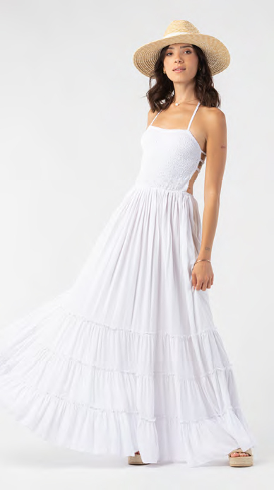 Naia Maxi Dress 度假美背長洋裝