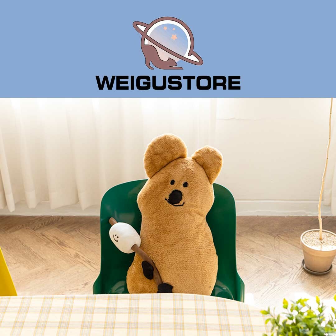 Dinotaeng Smore Quokka Cushion 大袋鼠 抱枕 娃娃