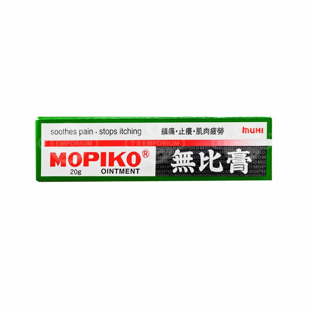 Mopiko 無比膏 鎮痛止癢膏 20克