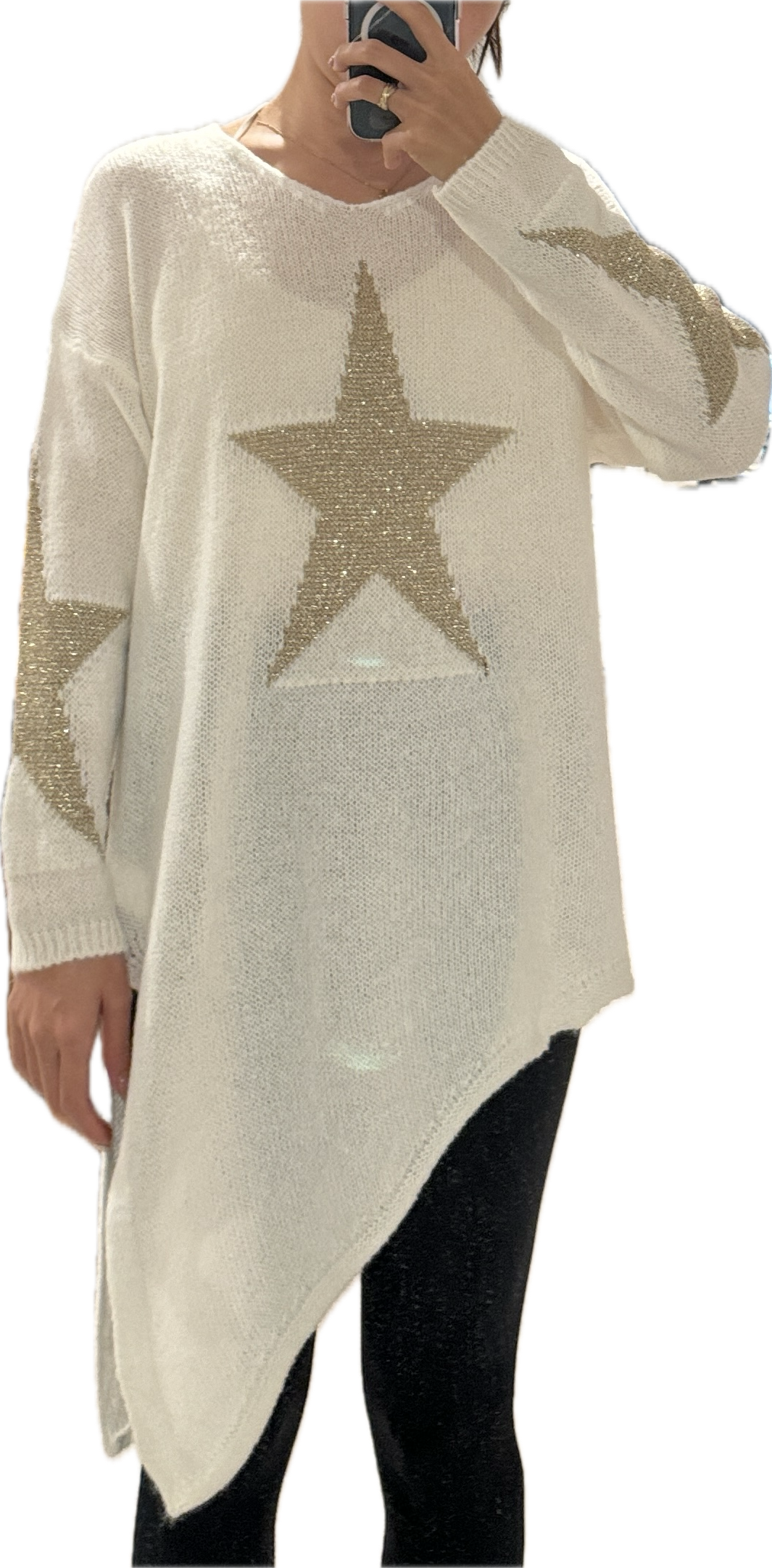 Eden Star Sweater 星星寬版羊毛上衣