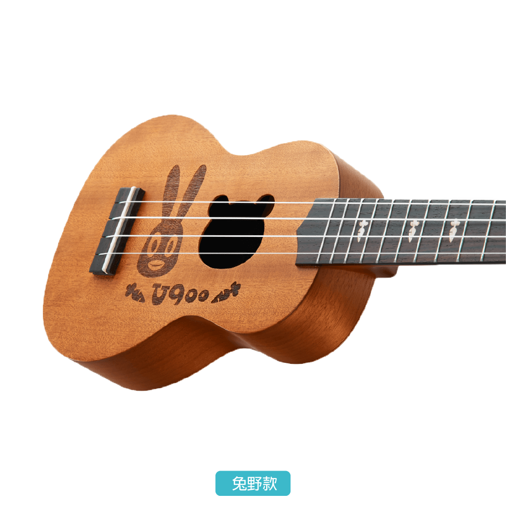 aNueNue aNueNue / U900S U900聯名系列 21吋面單烏克麗麗(桃花心木)(兔野款/熊野款)(US/900S) 彩虹人官方認證 第 2 張圖片｜三峽烏克麗麗