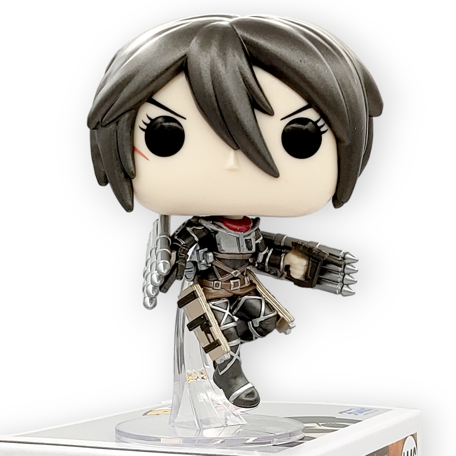 FUNKO POP <進擊之巨人>米卡莎_雷鎗(金屬色)-No.1446