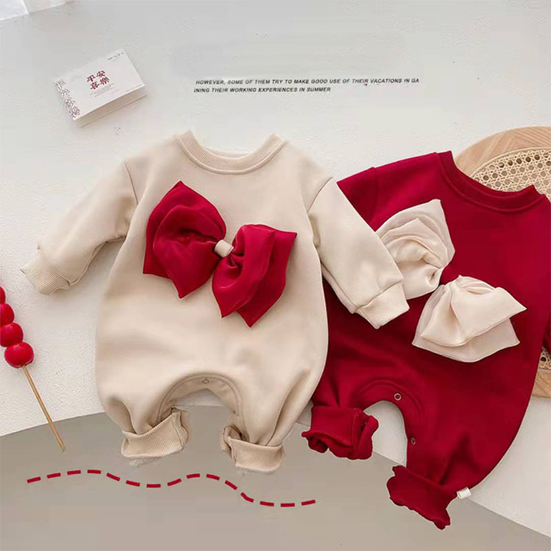 Baby Bow on Romper