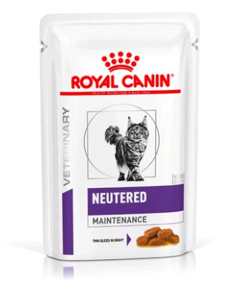Royal Canin -處方食品絕育貓體重維持健康管理濕糧 (肉汁)85G-12包