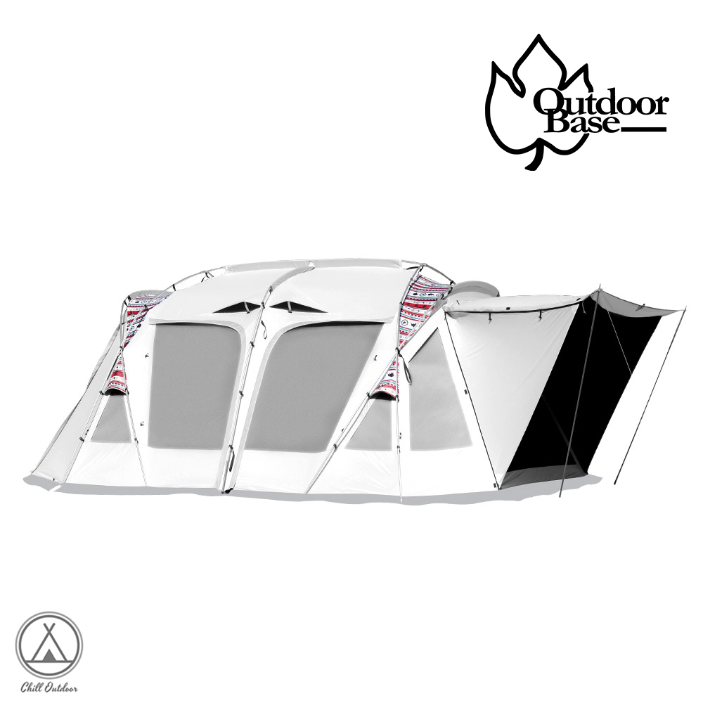 Outdoor Base 彩繪天空4D帳 客廳帳