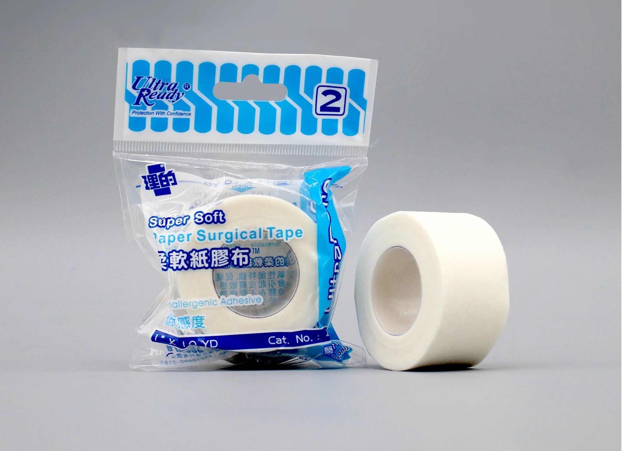 理的 - 柔軟紙膠布 (醫生膠布) - 1寸 (10碼 - 1卷)