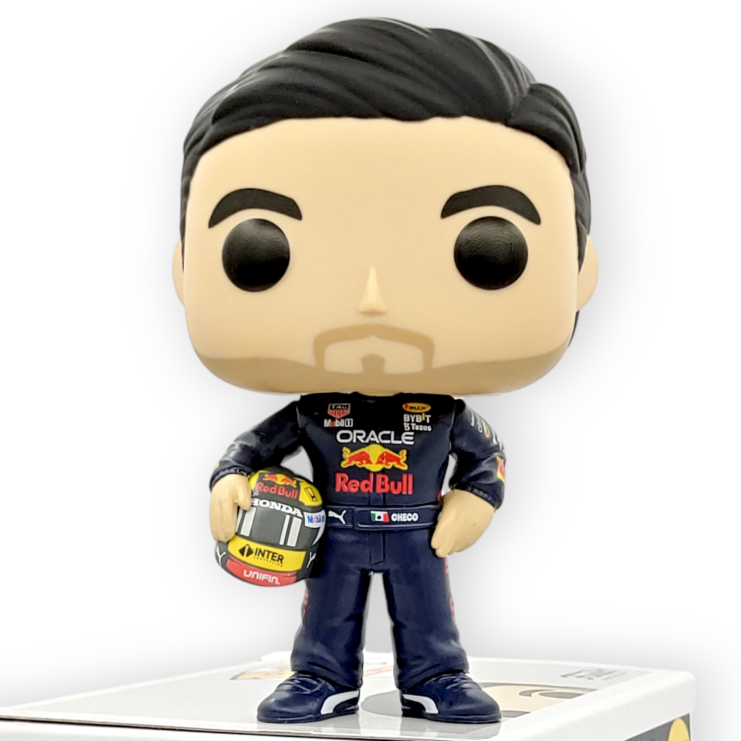 FUNKO POP <Formula 1>紅牛車隊-佩雷斯_攞頭盔-No.05