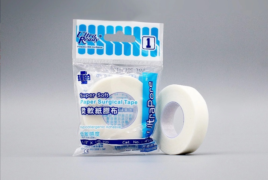 理的 - 柔軟紙膠布 (醫生膠布) - 半寸 (10碼-1卷)
