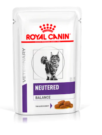 Royal Canin - 處方食品絕育貓飽足感健康管理濕糧（肉汁）85G -12包