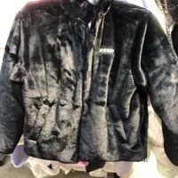 [S] NERDY MUHLY ECO FUR JACKET,BLACK, PNEW22KJ040104 (SN396)