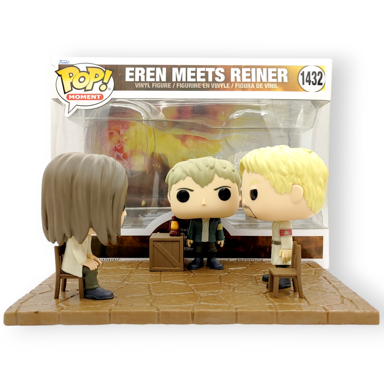 FUNKO POP <進擊之巨人>艾倫與萊納談話(動漫場景)-No.1432