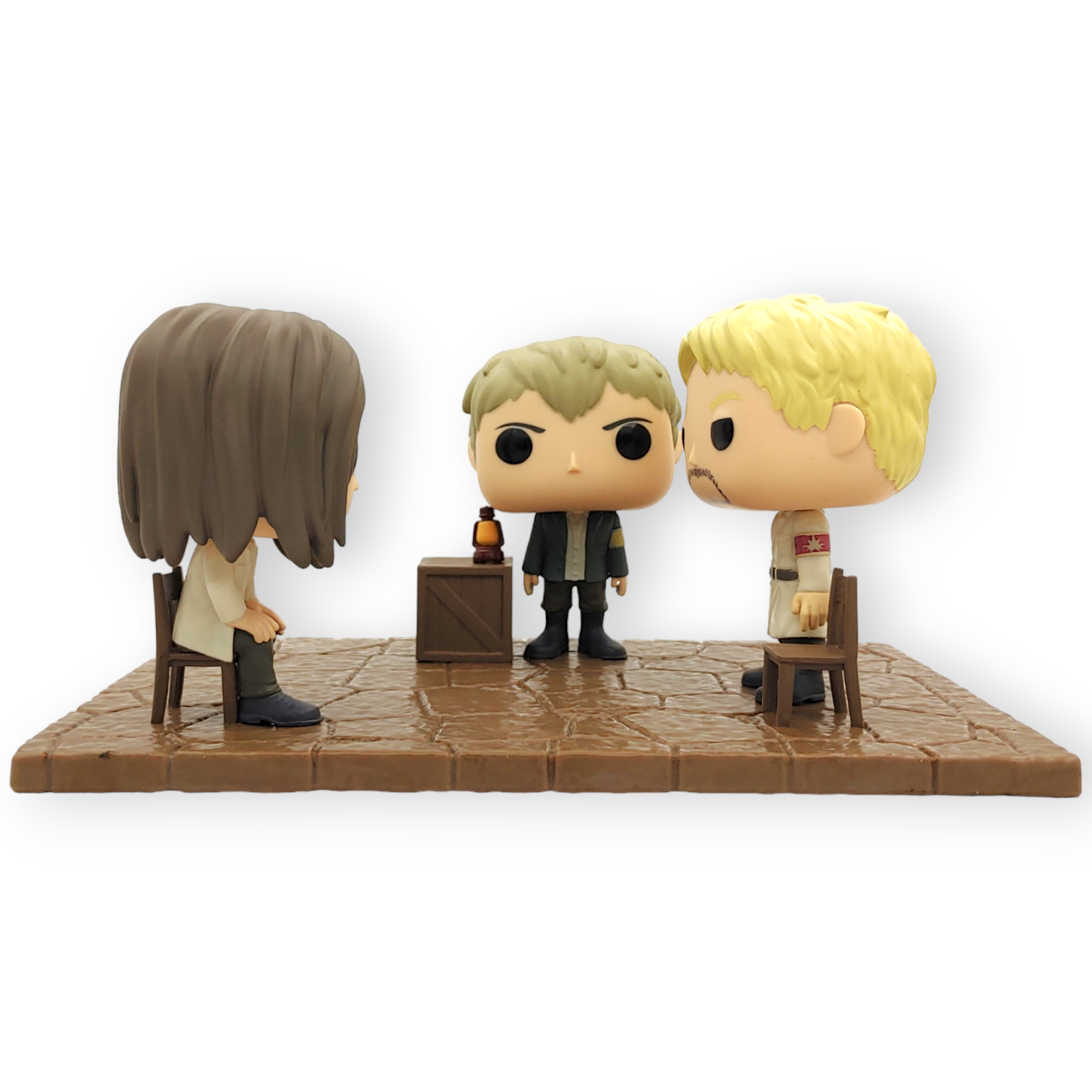 FUNKO POP <進擊之巨人>艾倫與萊納談話(動漫場景)-No.1432