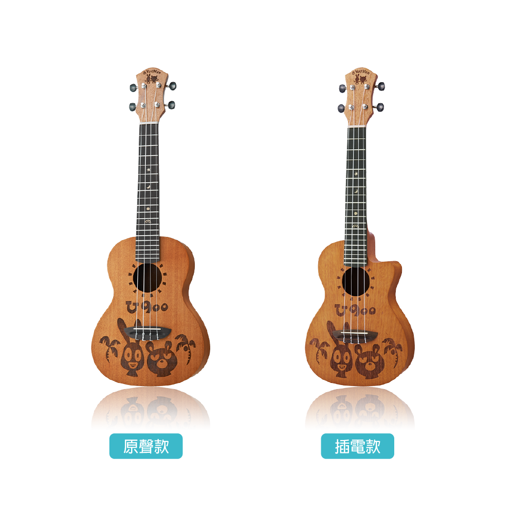 aNueNue aNueNue / U900 IIS U900聯名系列 23吋面單烏克麗麗(桃花心木)(原聲款/插電款)(U900IIS/U900IISCE) 彩虹人官方認證 第 2 張圖片｜三峽烏克麗麗