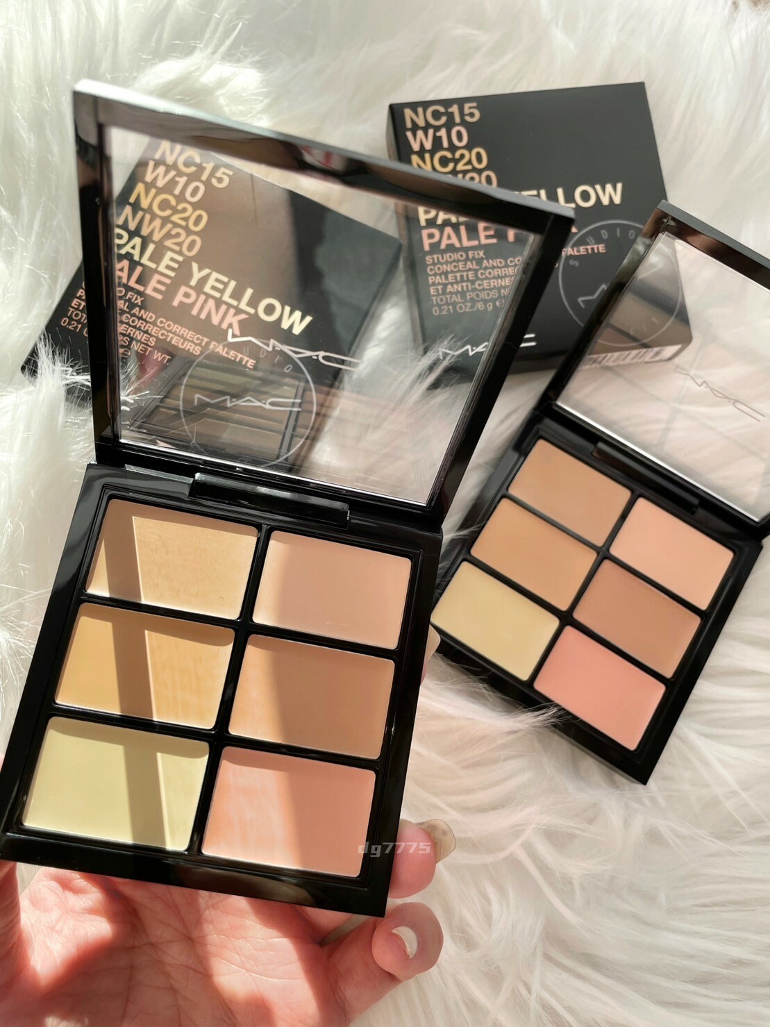 #現貨 MAC 超持妝六色遮瑕盤 6G #LIGHT