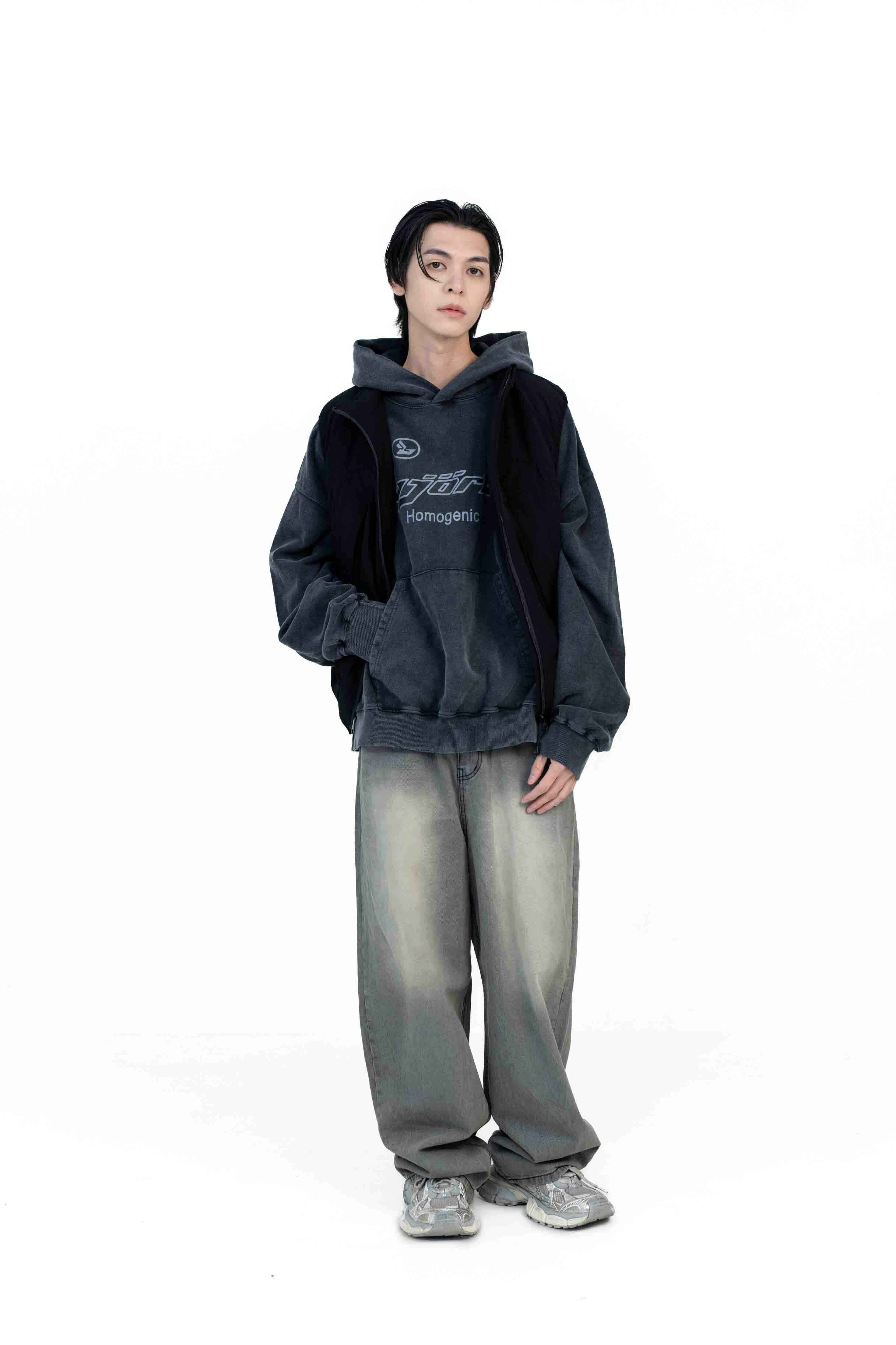 SIMON MADE OW-2317 定番 空降兵 V型口袋 鋪棉 背心