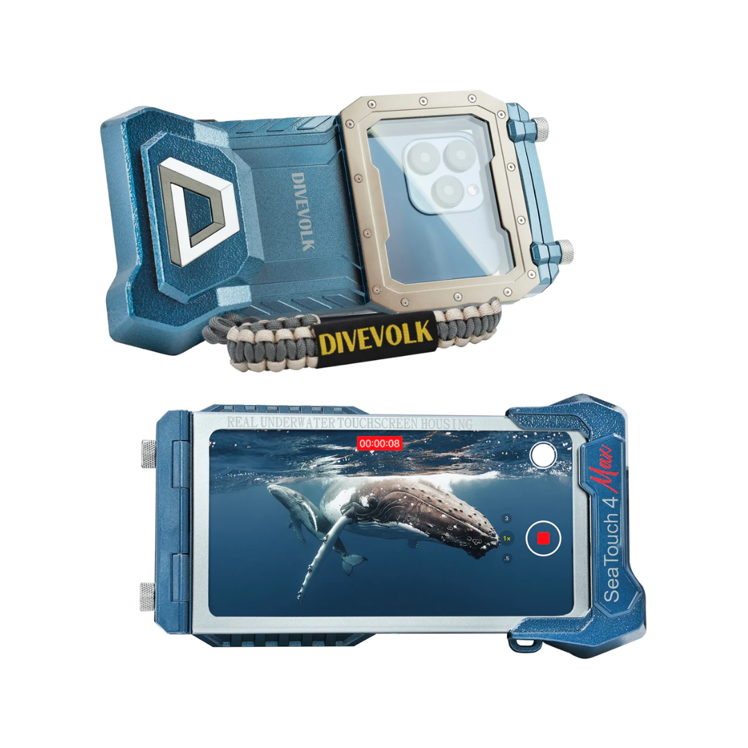 SeaTouch 4 MAX 手機防水殼 (深海藍)