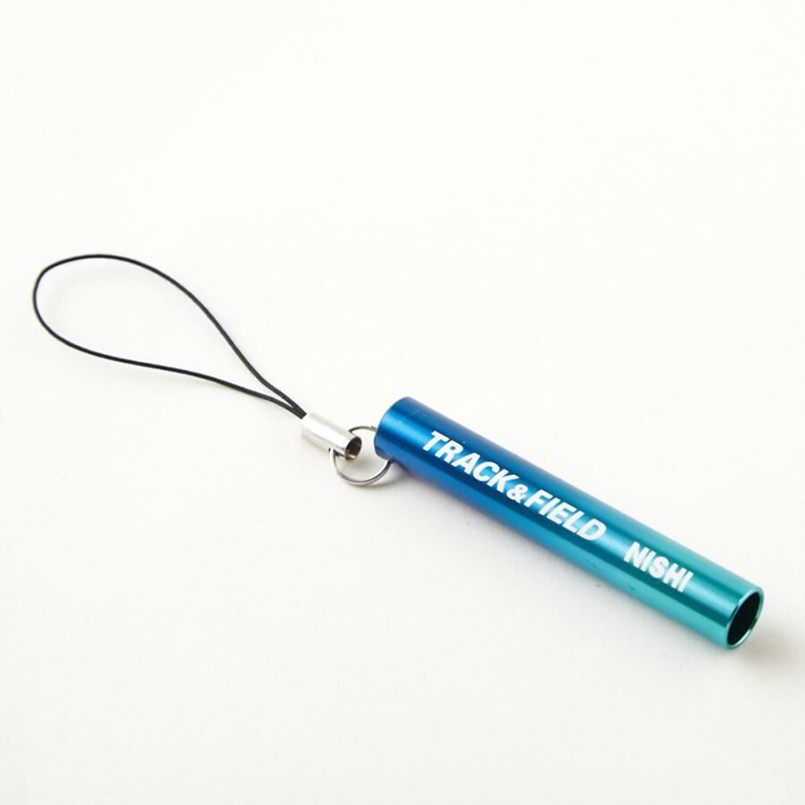 日本 NISHI Q版接力棒匙扣帶 田徑匙扣